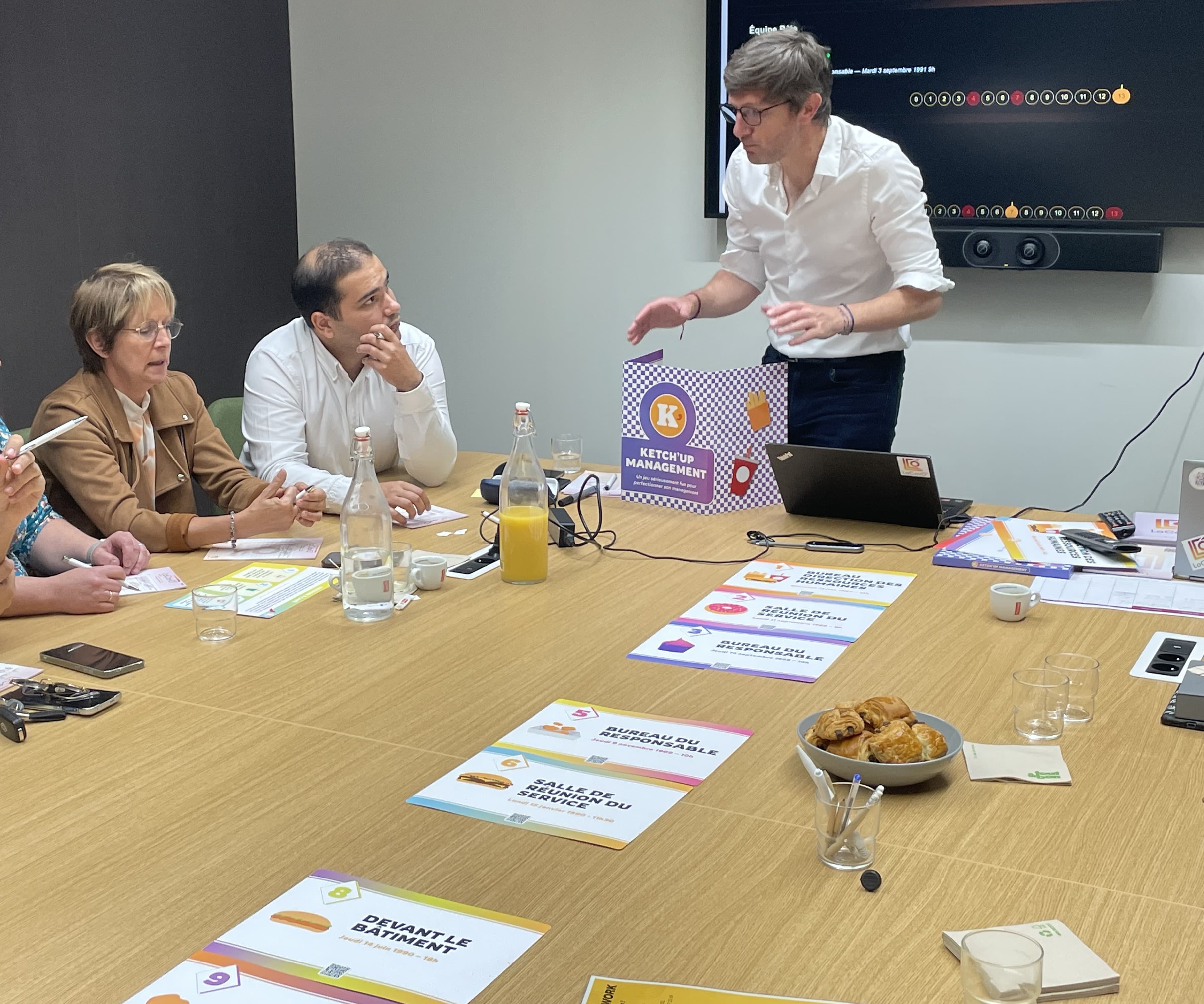 Session de formation animée par le jeu
